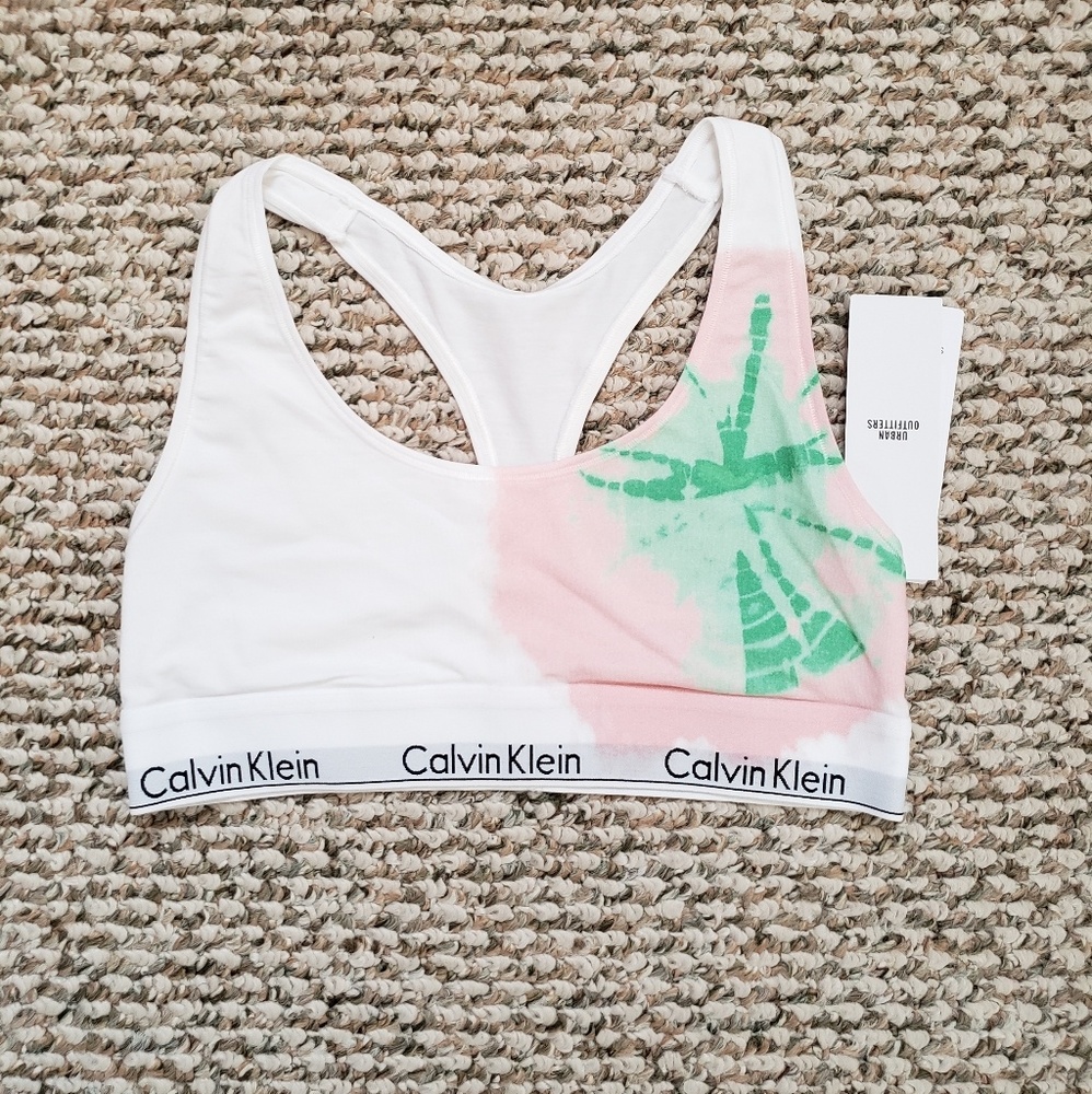 Calvin Klein Racerback Bra & Tanga - Picture 3 of 8